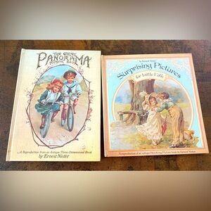 Lot of 2 Vintage Children’s Collectible Books By Ernest Nister